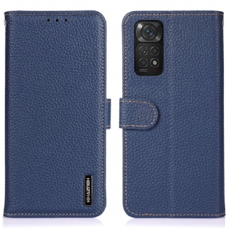 Capa Folio Para Xiaomi Redmi Note 11 / 11S Khazneh Lichia Couro