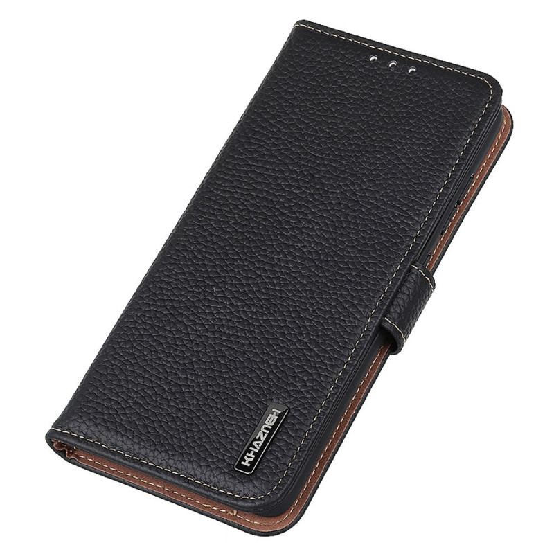 Capa Folio Para Xiaomi Redmi Note 11 / 11S Khazneh Lichia Couro