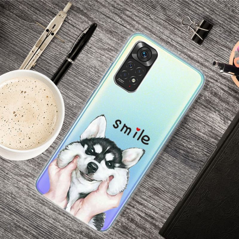 Capa Para Xiaomi Redmi Note 11 / 11S Cachorro Sorridente