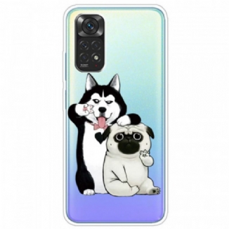 Capa Para Xiaomi Redmi Note 11 / 11S Cachorros Engraçados