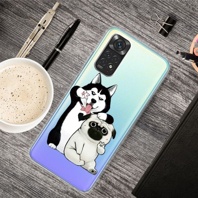 Capa Para Xiaomi Redmi Note 11 / 11S Cachorros Engraçados