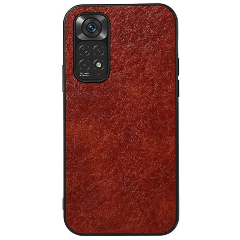 Capa Para Xiaomi Redmi Note 11 / 11S Couro Sintético Texturizado