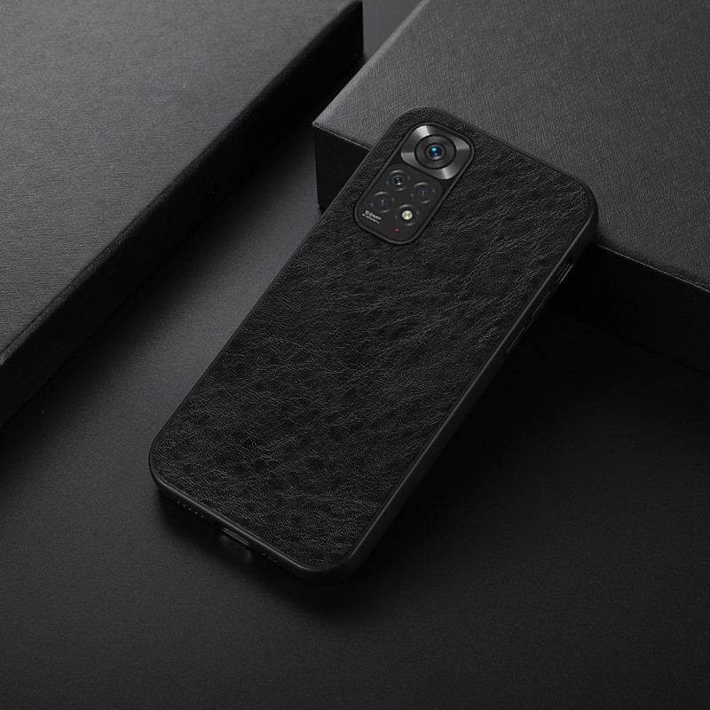 Capa Para Xiaomi Redmi Note 11 / 11S Couro Sintético Texturizado