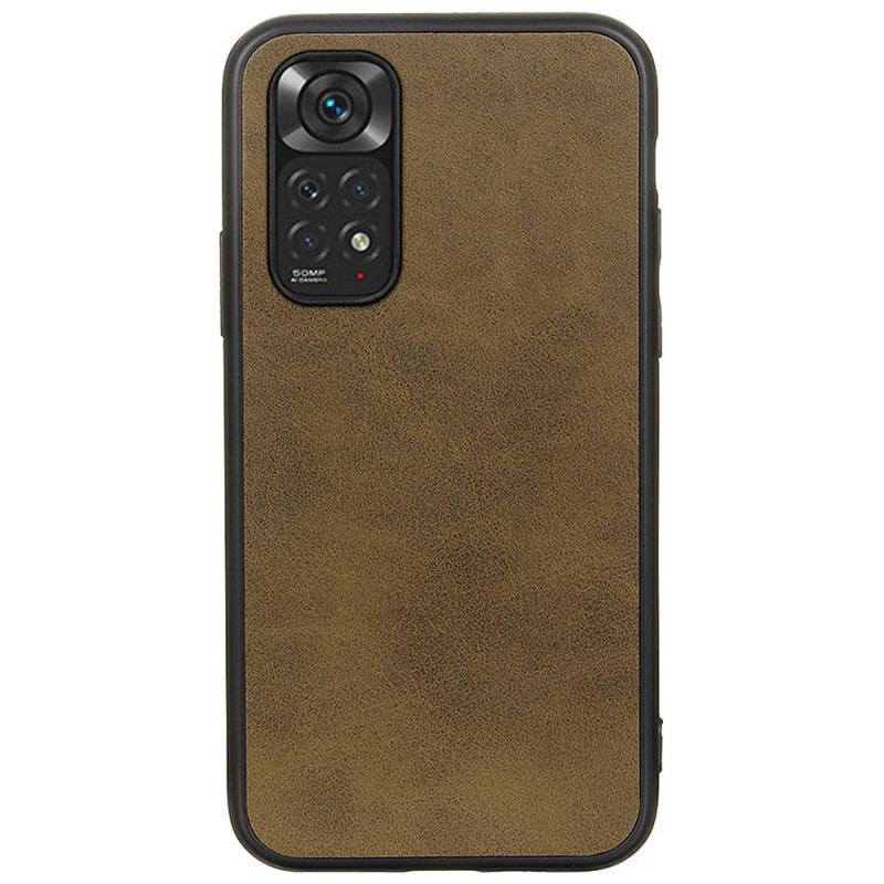 Capa Para Xiaomi Redmi Note 11 / 11S Estilo De Couro