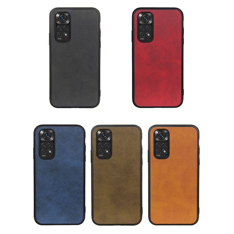 Capa Para Xiaomi Redmi Note 11 / 11S Estilo De Couro