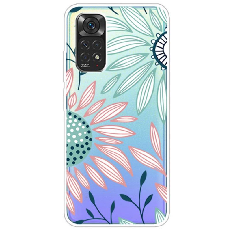 Capa Para Xiaomi Redmi Note 11 / 11S Flor Sem Costura