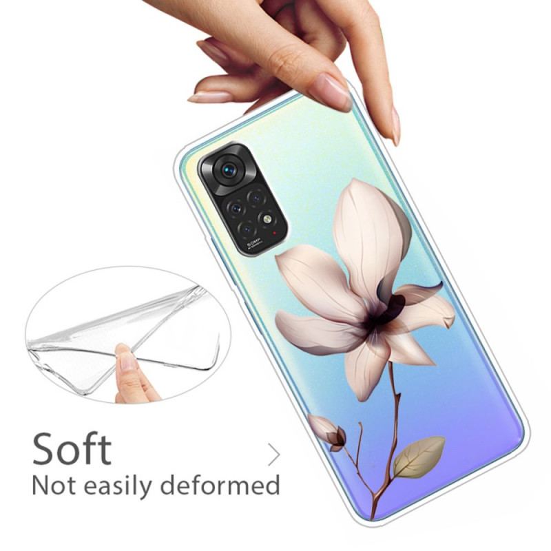 Capa Para Xiaomi Redmi Note 11 / 11S Flor Sem Costura