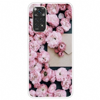 Capa Para Xiaomi Redmi Note 11 / 11S Flores Intensas