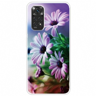 Capa Para Xiaomi Redmi Note 11 / 11S Flores Realistas