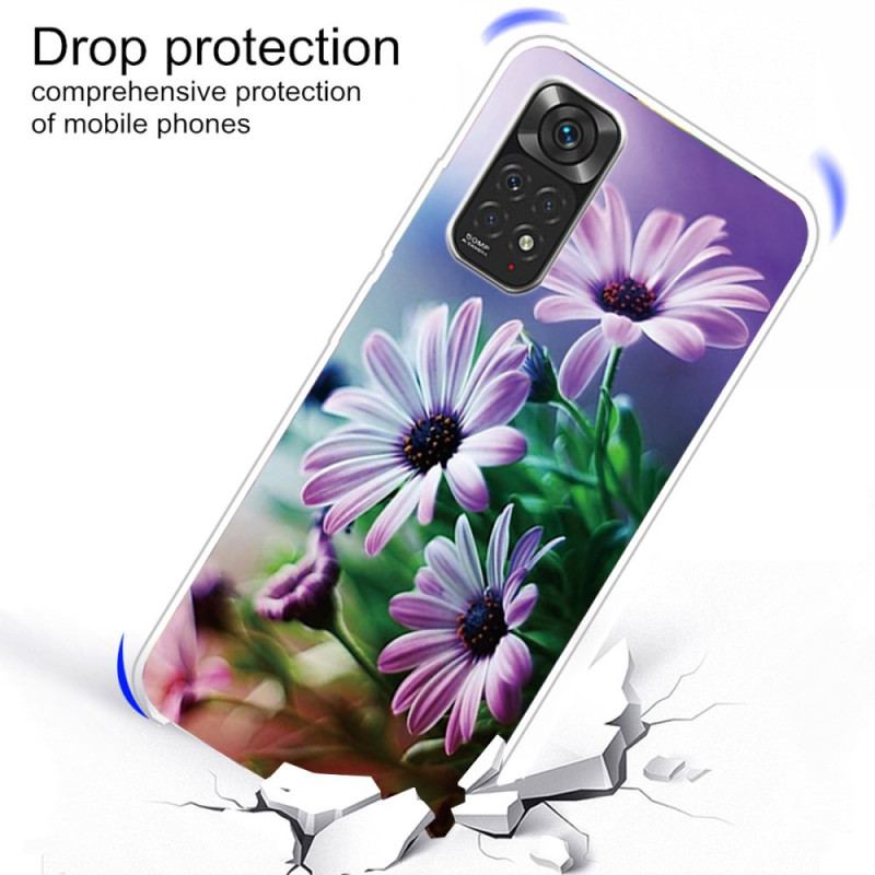 Capa Para Xiaomi Redmi Note 11 / 11S Flores Realistas