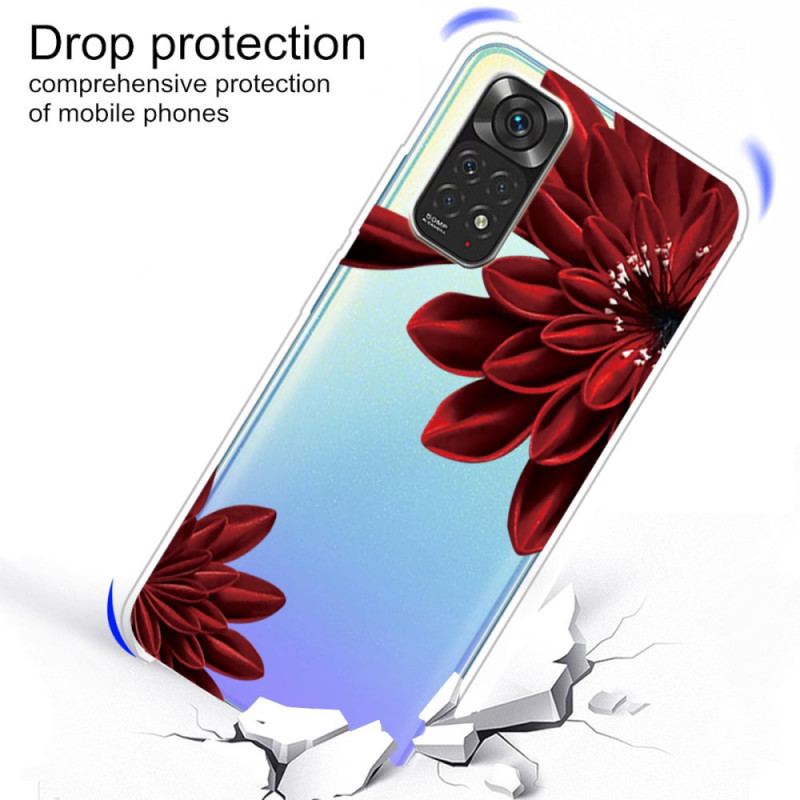 Capa Para Xiaomi Redmi Note 11 / 11S Flores Silvestres