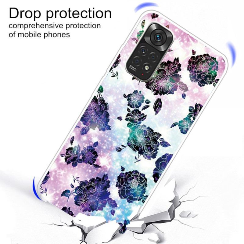 Capa Para Xiaomi Redmi Note 11 / 11S Flores Vintage