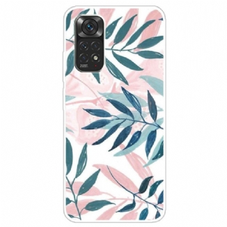 Capa Para Xiaomi Redmi Note 11 / 11S Folhas