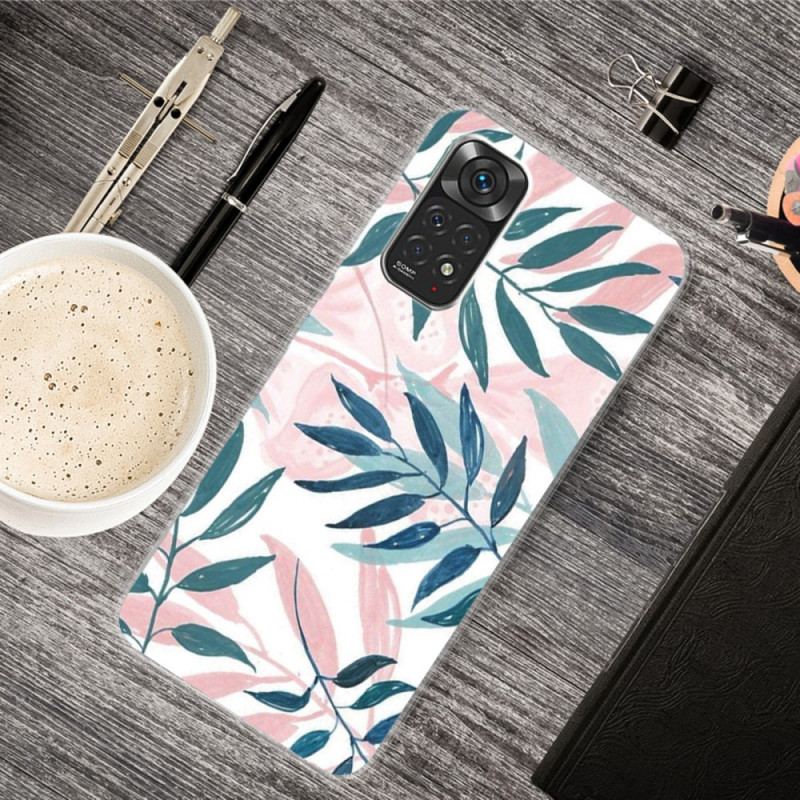 Capa Para Xiaomi Redmi Note 11 / 11S Folhas