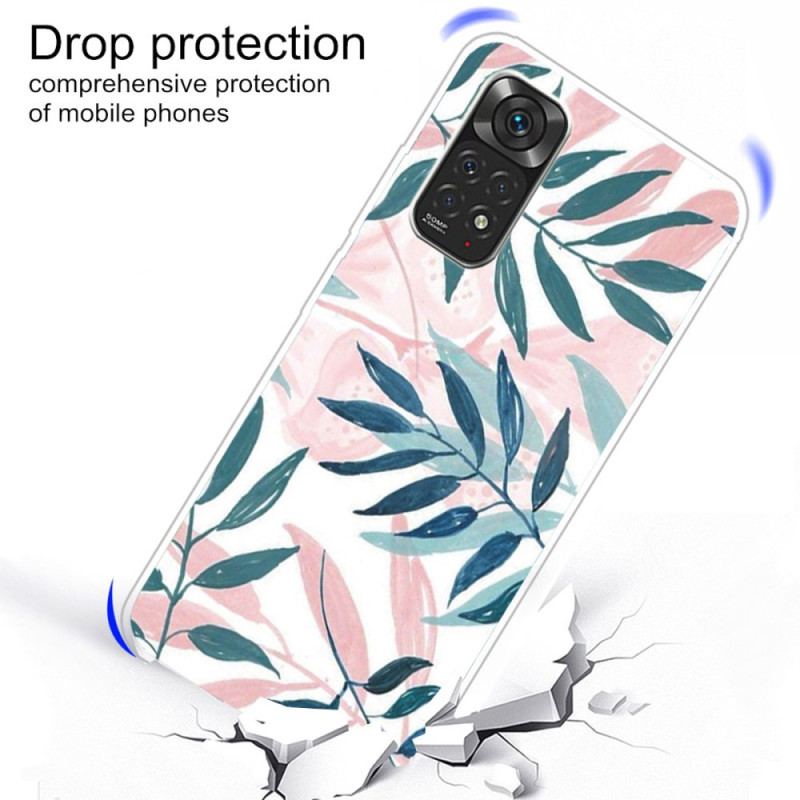 Capa Para Xiaomi Redmi Note 11 / 11S Folhas