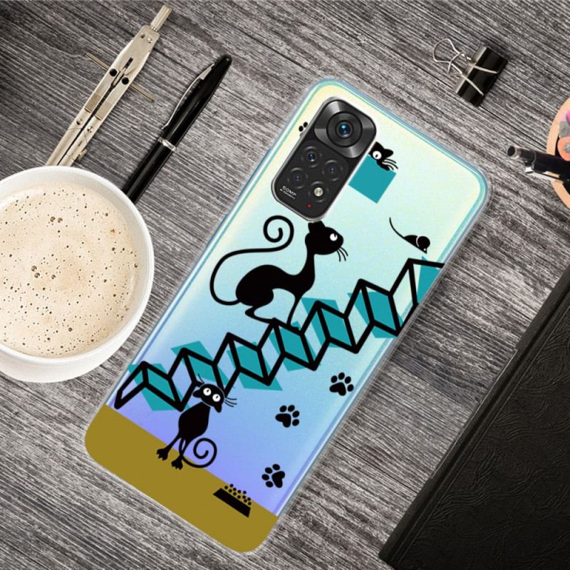 Capa Para Xiaomi Redmi Note 11 / 11S Gatos Engraçados