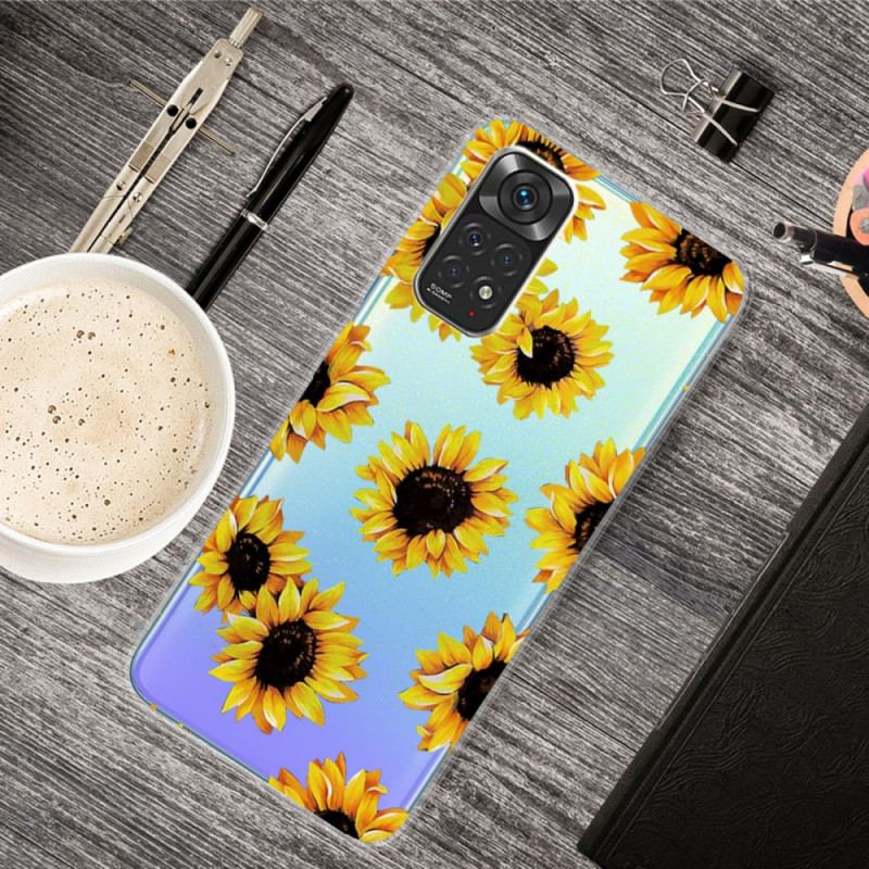 Capa Para Xiaomi Redmi Note 11 / 11S Girassóis