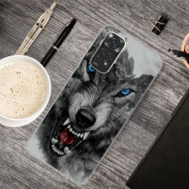 Capa Para Xiaomi Redmi Note 11 / 11S Lobo Feroz