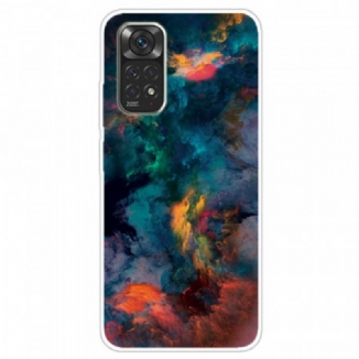 Capa Para Xiaomi Redmi Note 11 / 11S Nuvens Coloridas