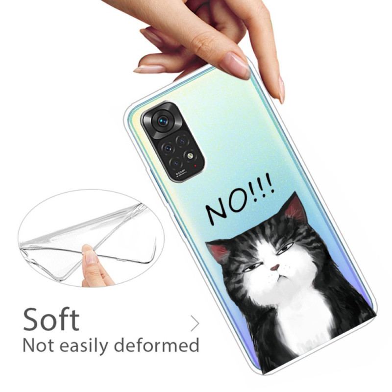 Capa Para Xiaomi Redmi Note 11 / 11S O Gato Que Diz Não