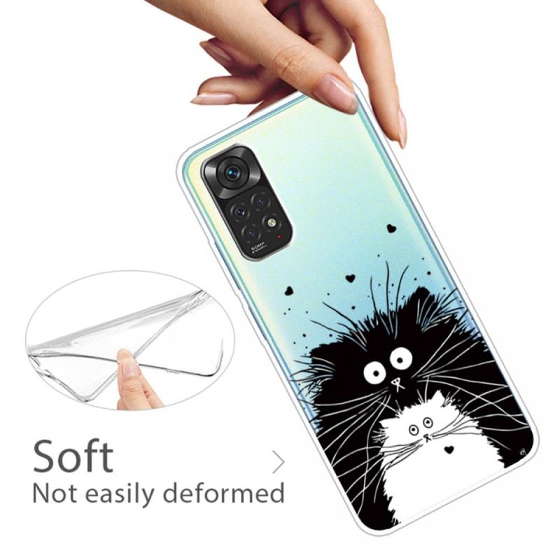 Capa Para Xiaomi Redmi Note 11 / 11S Olha Os Gatos