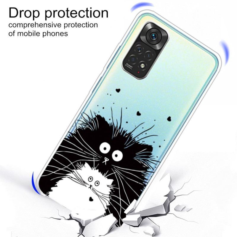 Capa Para Xiaomi Redmi Note 11 / 11S Olha Os Gatos