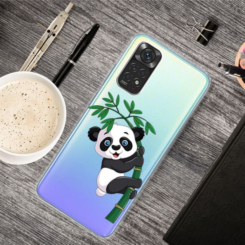 Capa Para Xiaomi Redmi Note 11 / 11S Panda No Bambu