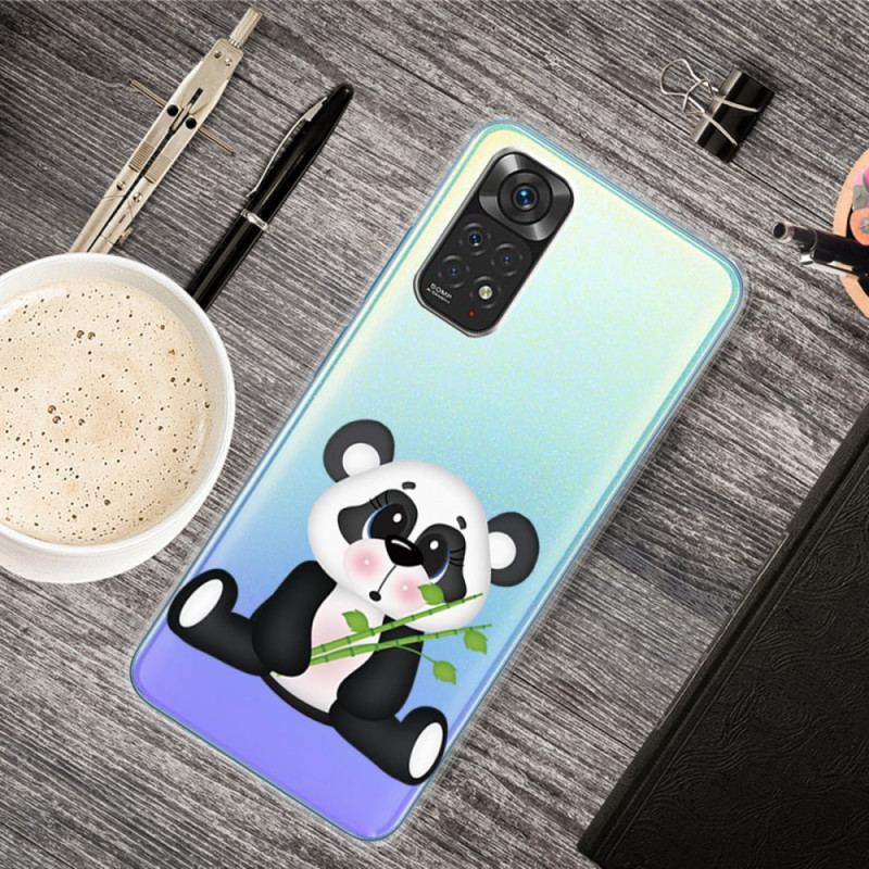 Capa Para Xiaomi Redmi Note 11 / 11S Panda Triste Sem Costura