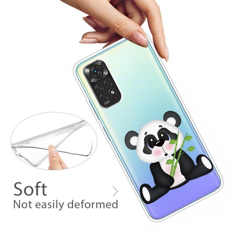 Capa Para Xiaomi Redmi Note 11 / 11S Panda Triste Sem Costura