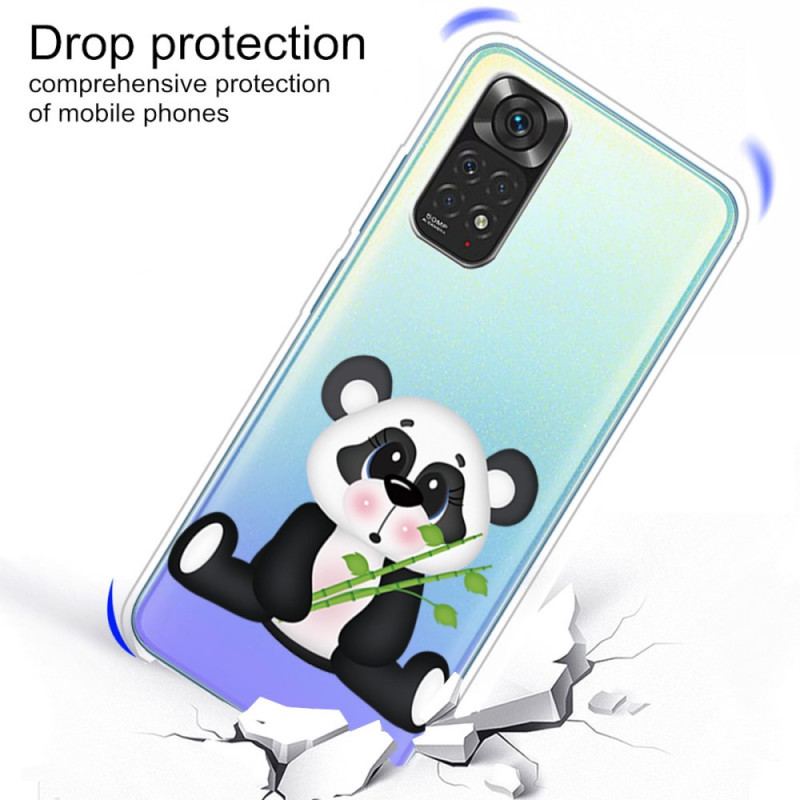 Capa Para Xiaomi Redmi Note 11 / 11S Panda Triste Sem Costura