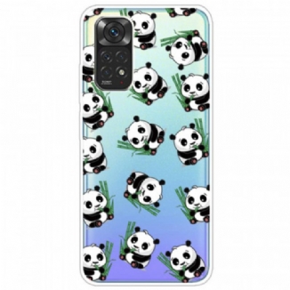 Capa Para Xiaomi Redmi Note 11 / 11S Pequenos Pandas