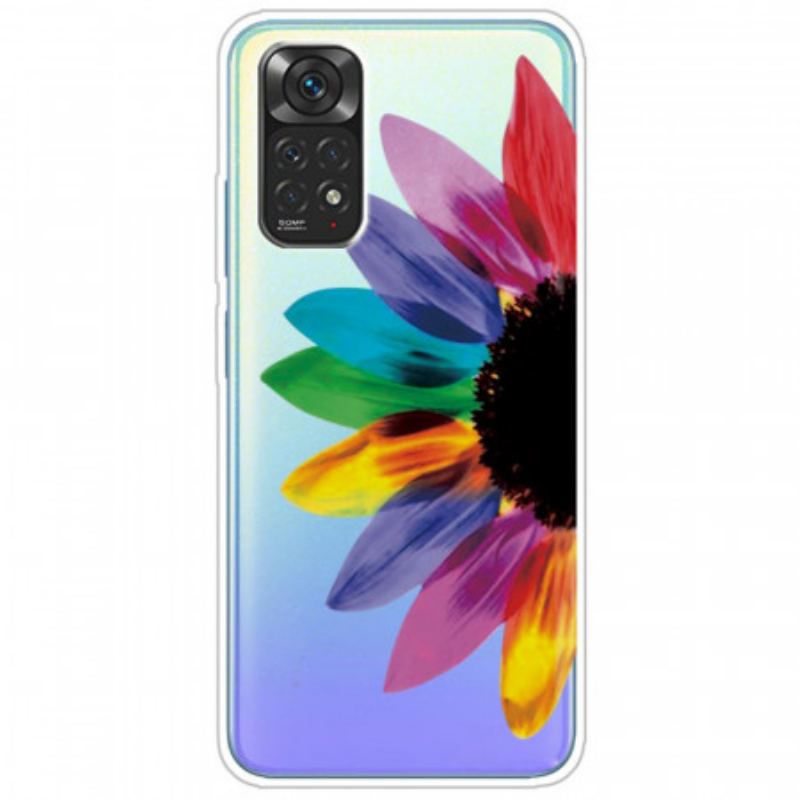 Capa Para Xiaomi Redmi Note 11 / 11S Pétalas Coloridas