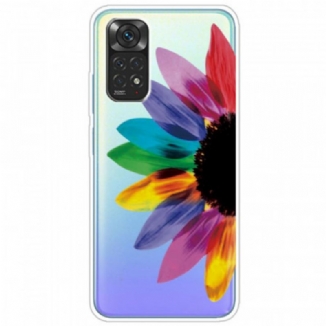 Capa Para Xiaomi Redmi Note 11 / 11S Pétalas Coloridas