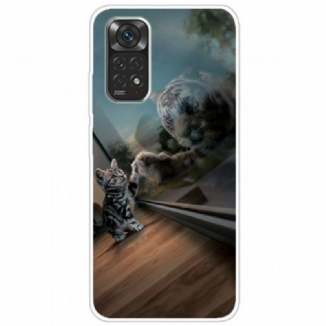 Capa Para Xiaomi Redmi Note 11 / 11S Sonho De Gatinho