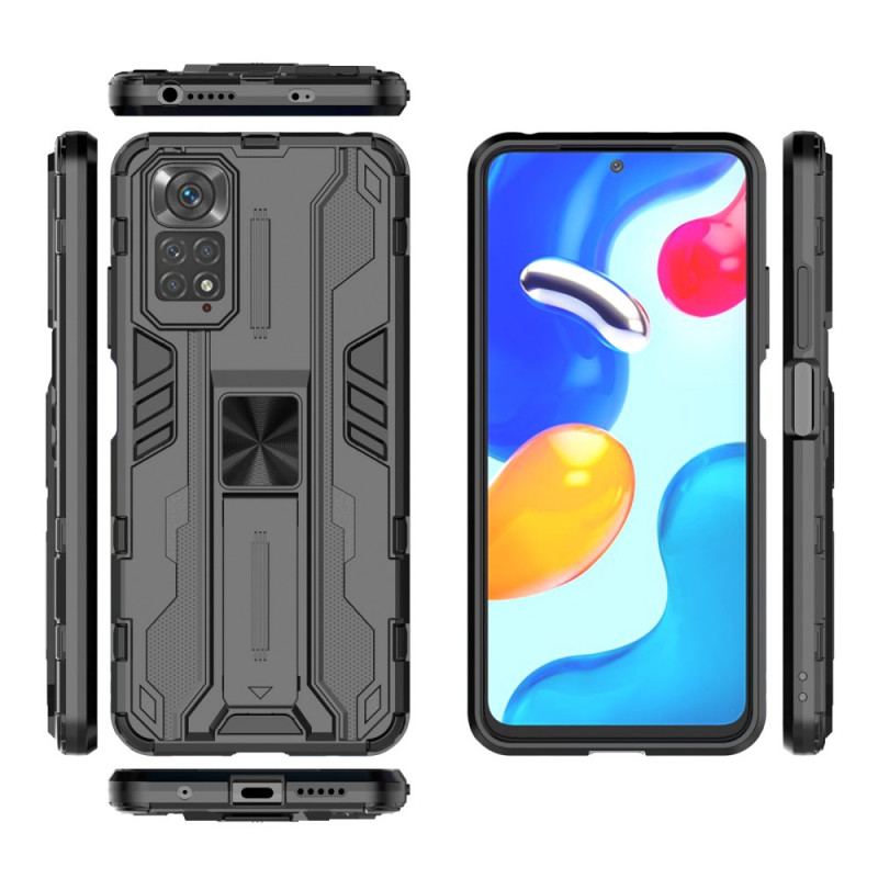 Capa Para Xiaomi Redmi Note 11 / 11S Suporte Removível Vertical E Horizontal