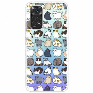 Capa Para Xiaomi Redmi Note 11 / 11S Top Cats