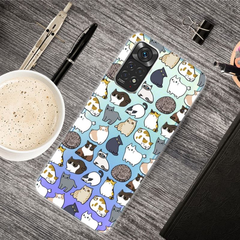 Capa Para Xiaomi Redmi Note 11 / 11S Top Cats