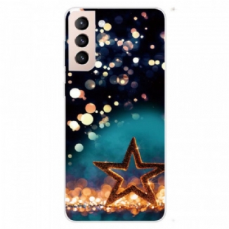 Capa De Celular Para Samsung Galaxy S22 Plus 5G Estrela Flexível