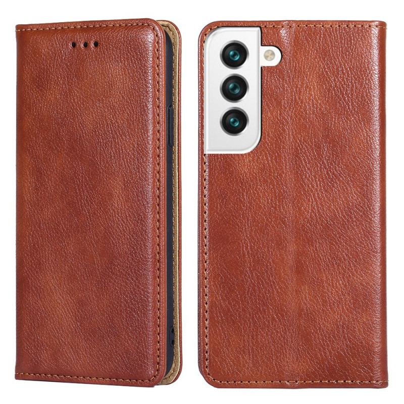 Capa De Celular Para Samsung Galaxy S22 Plus 5G Flip Cor Sólida