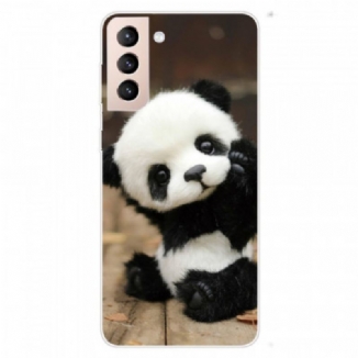 Capa De Celular Para Samsung Galaxy S22 Plus 5G Panda Flexível