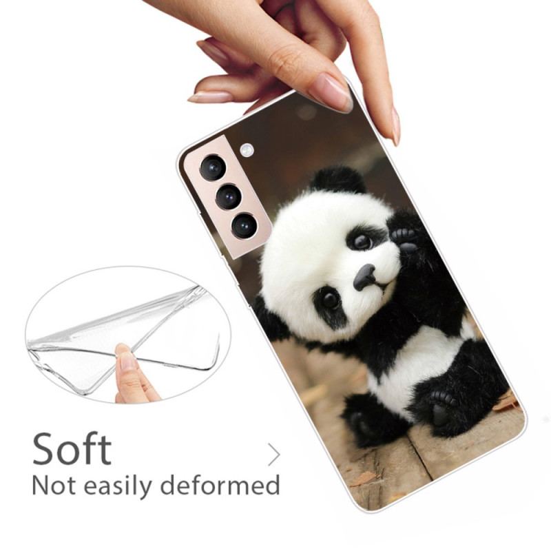 Capa De Celular Para Samsung Galaxy S22 Plus 5G Panda Flexível