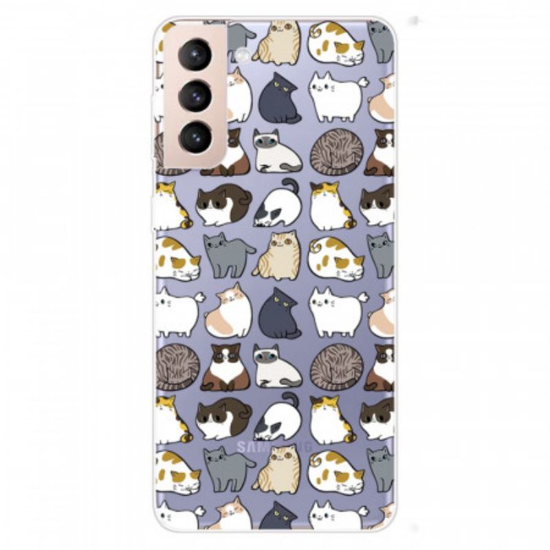 Capa De Celular Para Samsung Galaxy S22 Plus 5G Top Cats