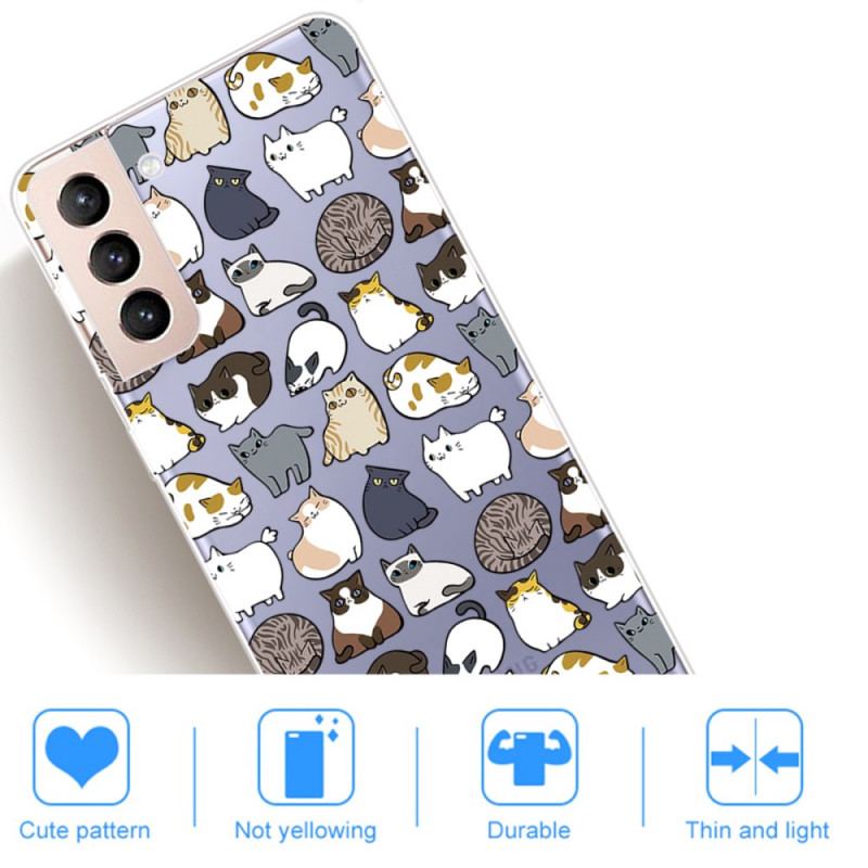 Capa De Celular Para Samsung Galaxy S22 Plus 5G Top Cats