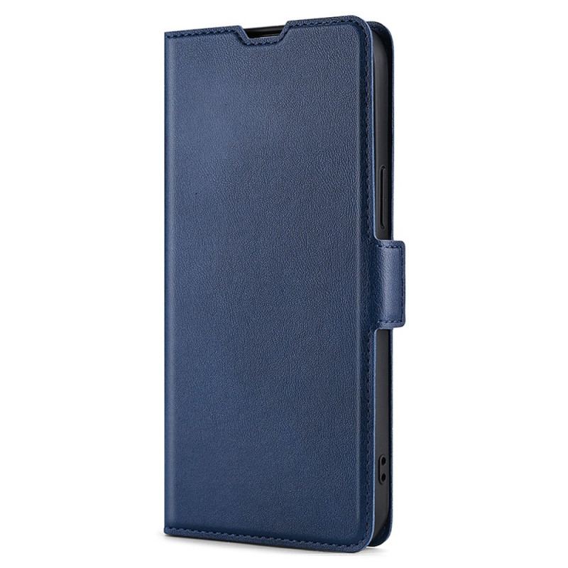 Capa Em Pele Para Samsung Galaxy S22 Plus 5G Estilo De Couro Ultrafino