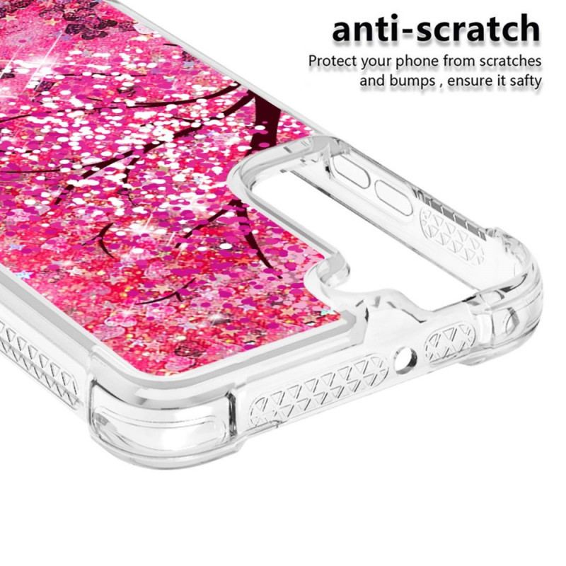 Capa Para Samsung Galaxy S22 Plus 5G Árvore Glitter