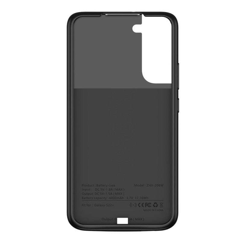 Capa Para Samsung Galaxy S22 Plus 5G Banco De Potência 2 Em 1