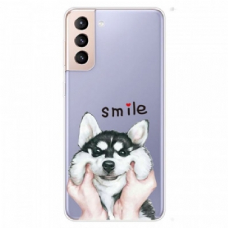 Capa Para Samsung Galaxy S22 Plus 5G Cachorro Sorridente