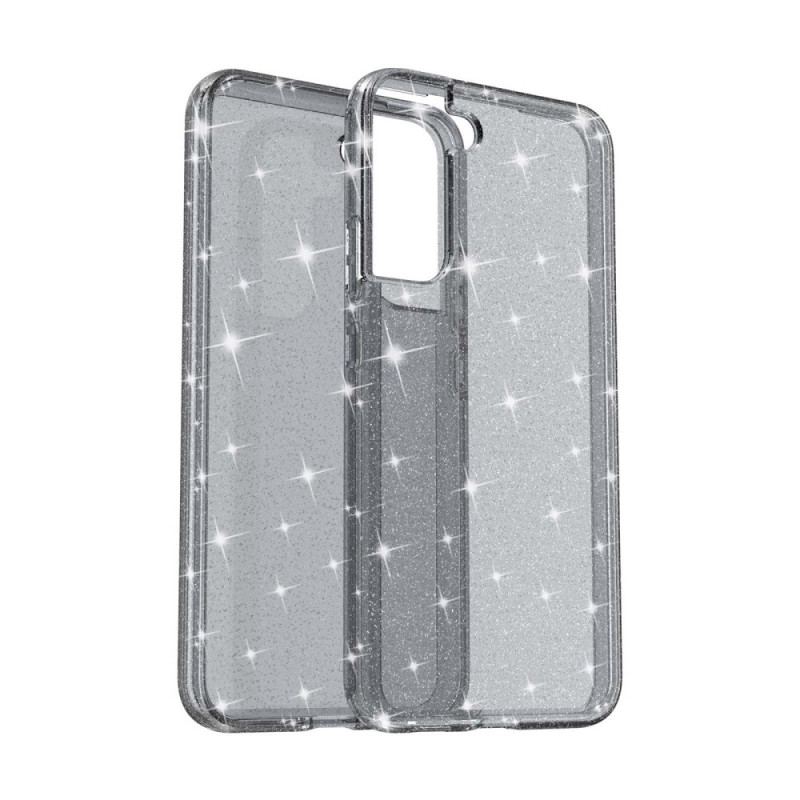 Capa Para Samsung Galaxy S22 Plus 5G Lantejoulas Transparentes