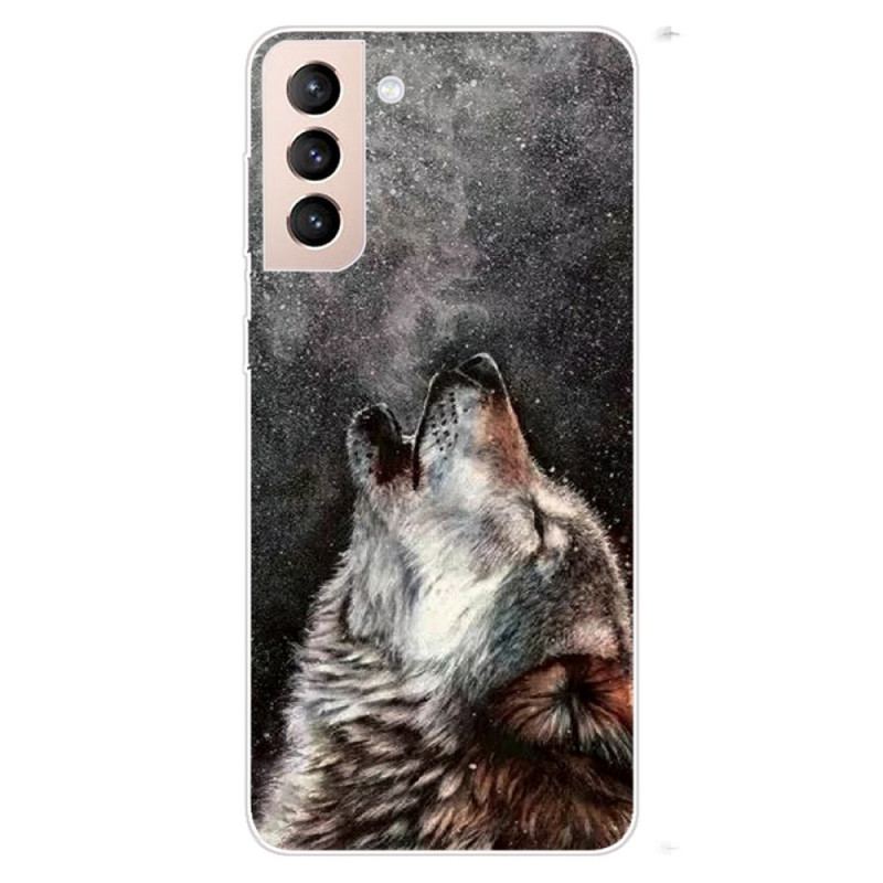 Capa Para Samsung Galaxy S22 Plus 5G Lobo Sublime