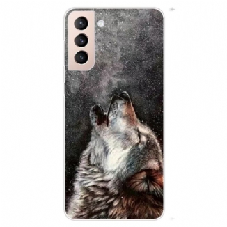 Capa Para Samsung Galaxy S22 Plus 5G Lobo Sublime